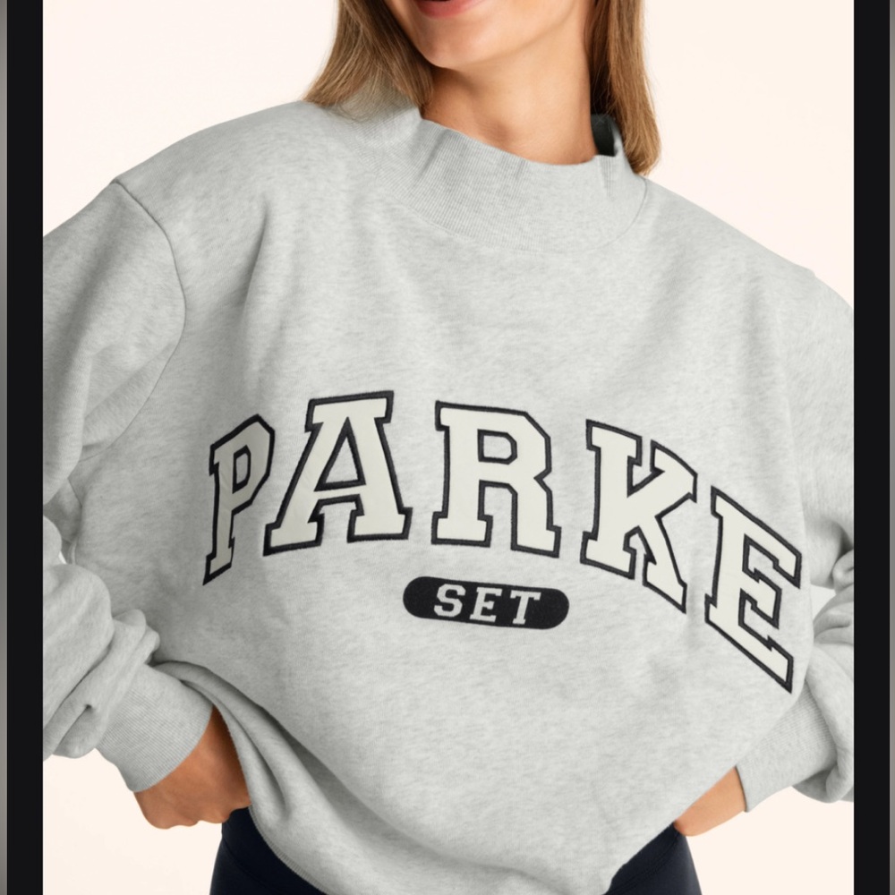 Parke x Set Active Grey Mockneck